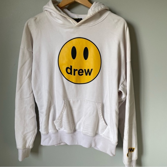 Drew House Mascot White Hoodie Size Medium - Picture 5 of 9